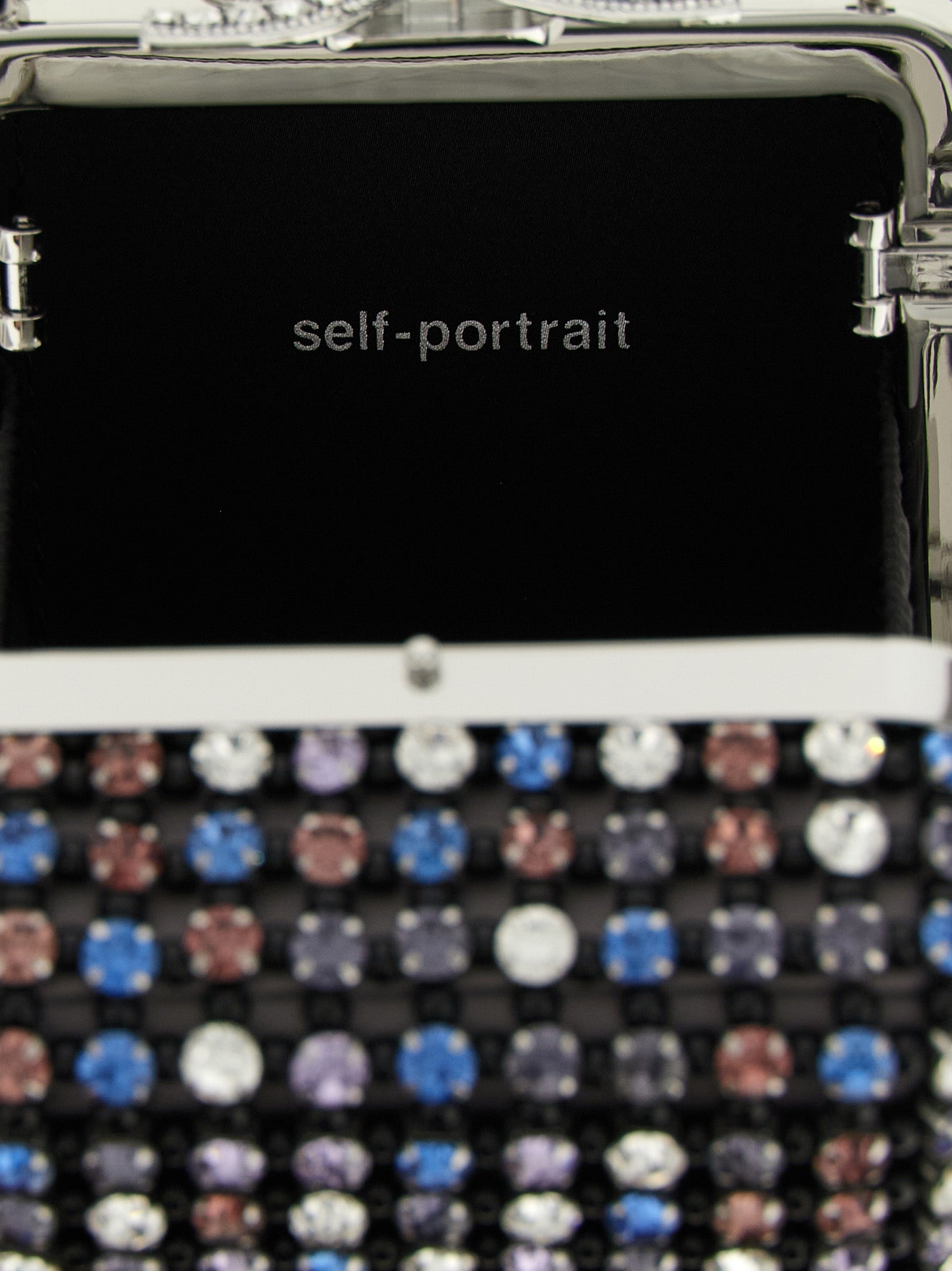 Self-Portrait Multicolor Polyester Handbag