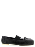 MM6 Maison Margiela Black Calfskin Ballet Flats