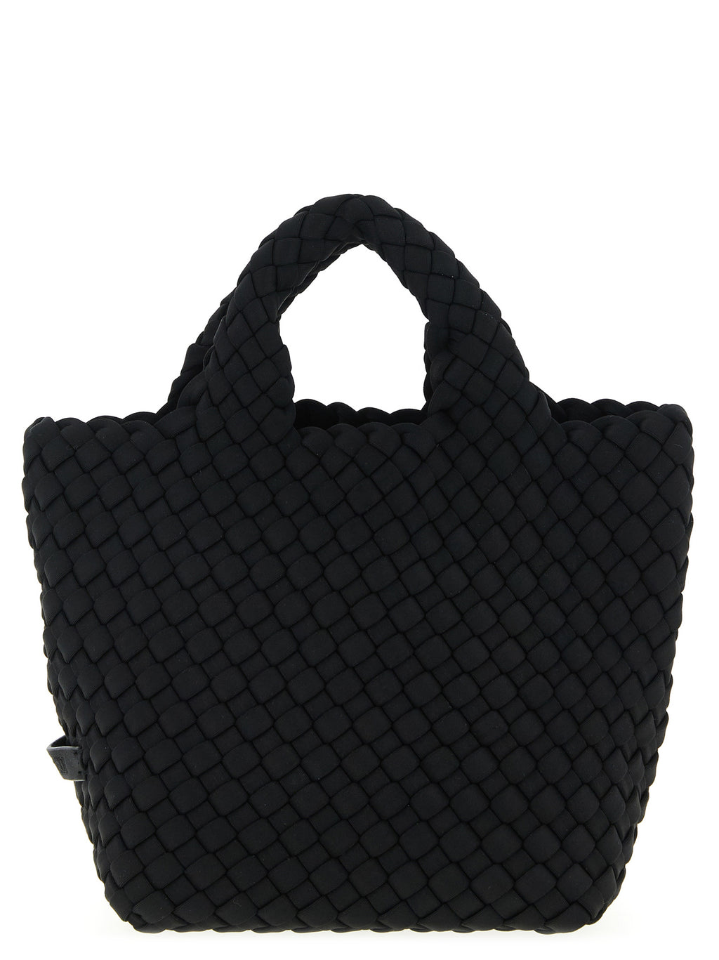 NAGHEDI Black Neoprene Tote Bag
