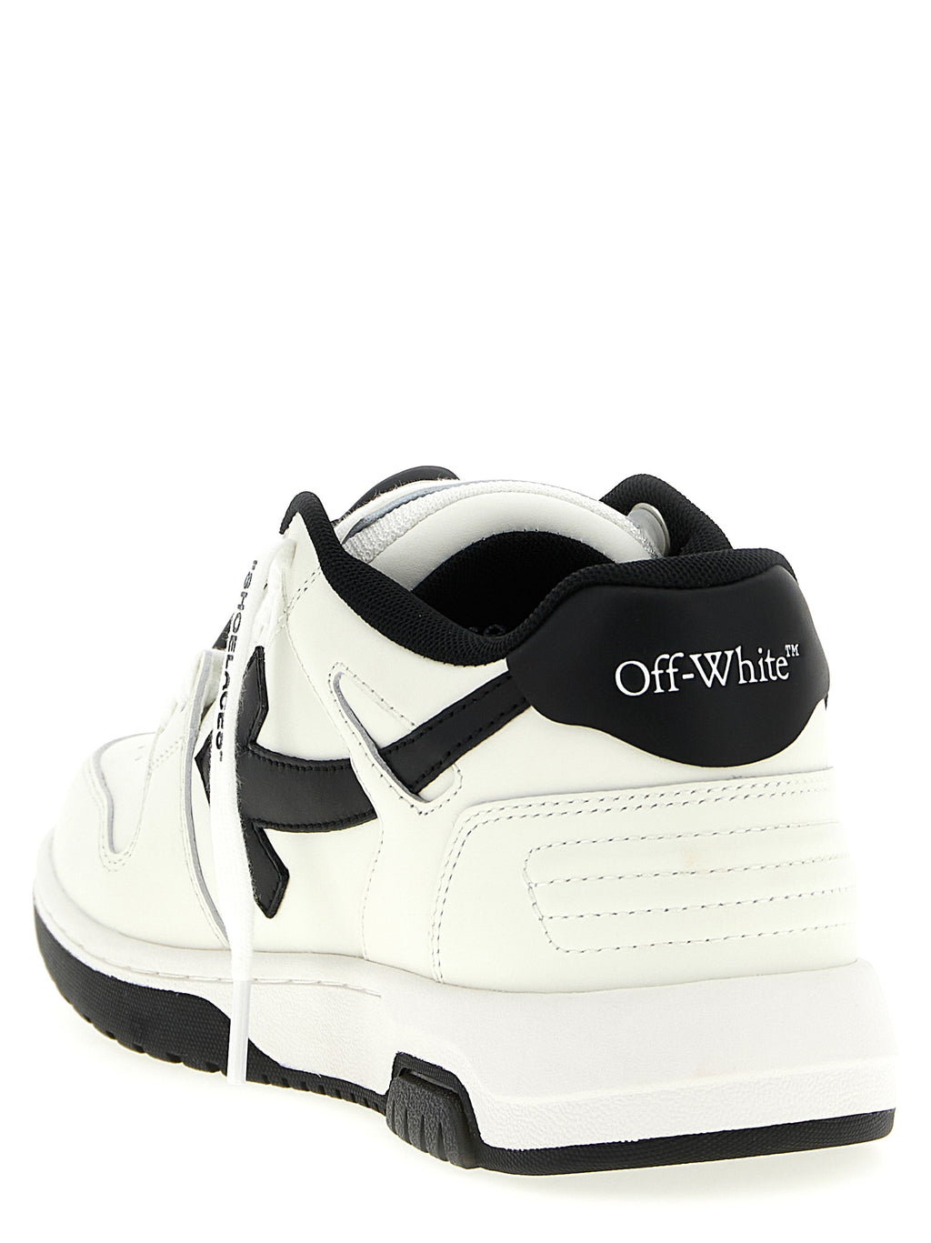 Off-White Bicolor Calfskin Low Top Sneakers