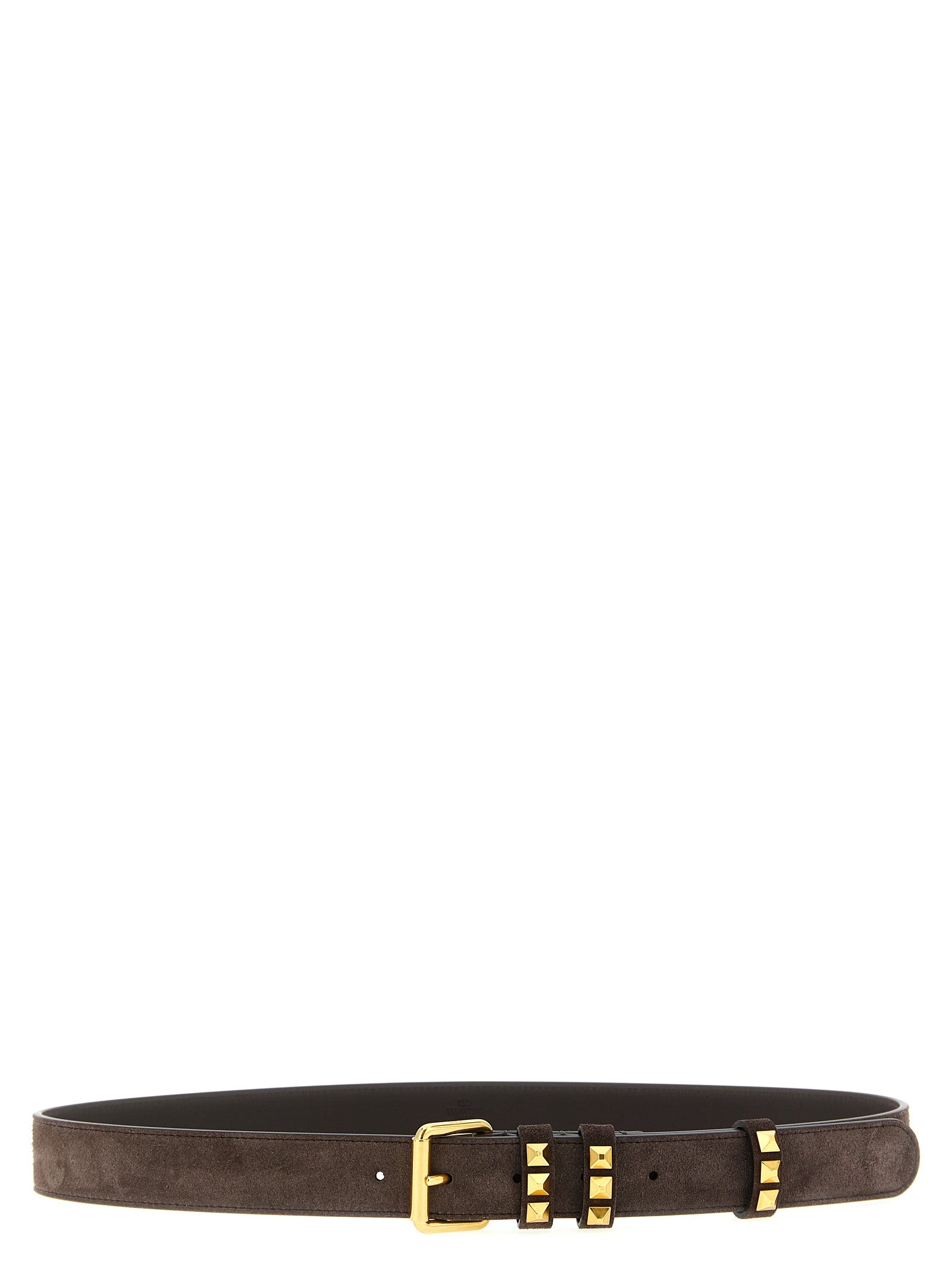Valentino Garavani Brown Cowhide Belt