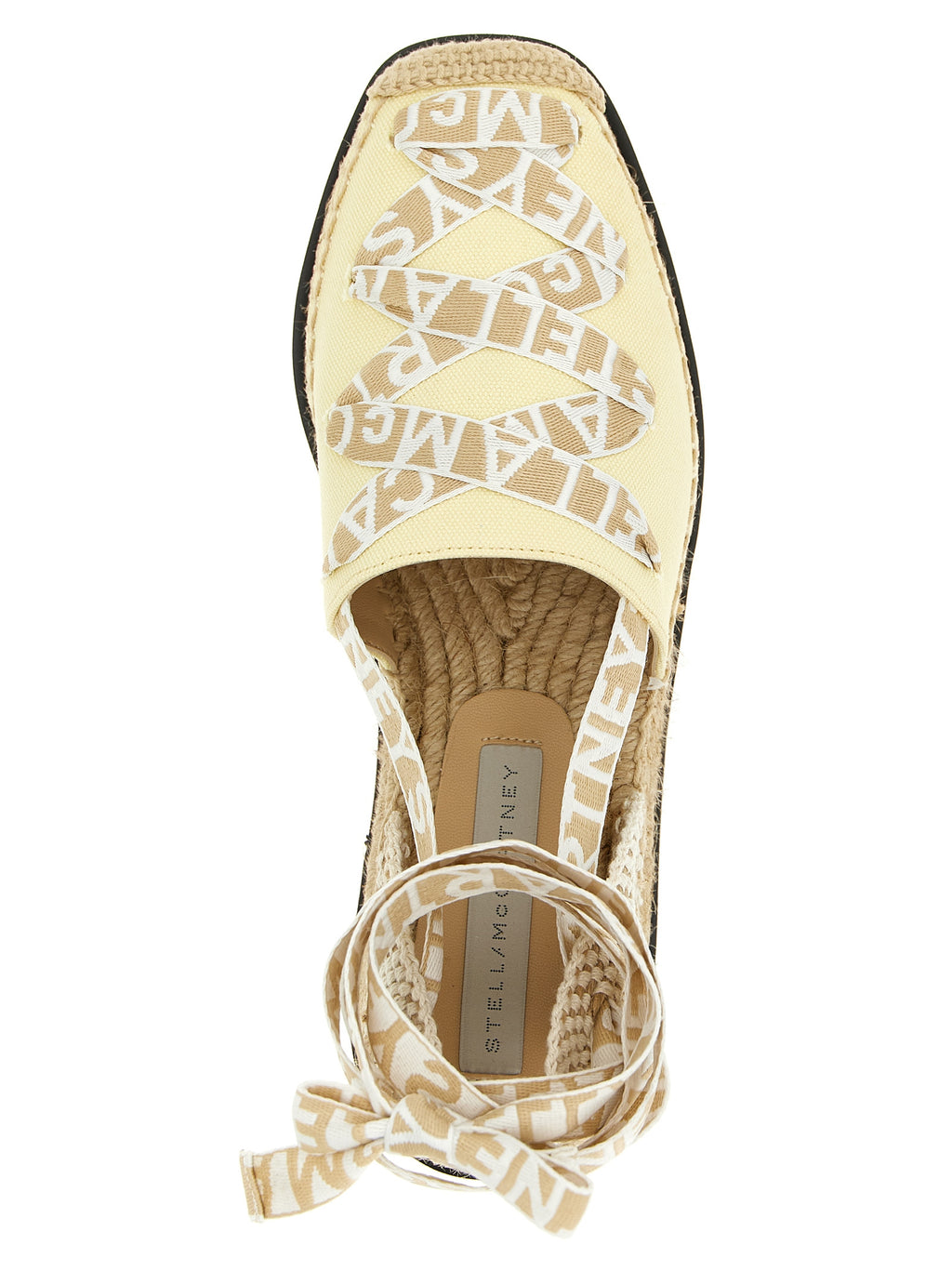 Stella McCartney Bicolor Polyethylene Wedge Sandals