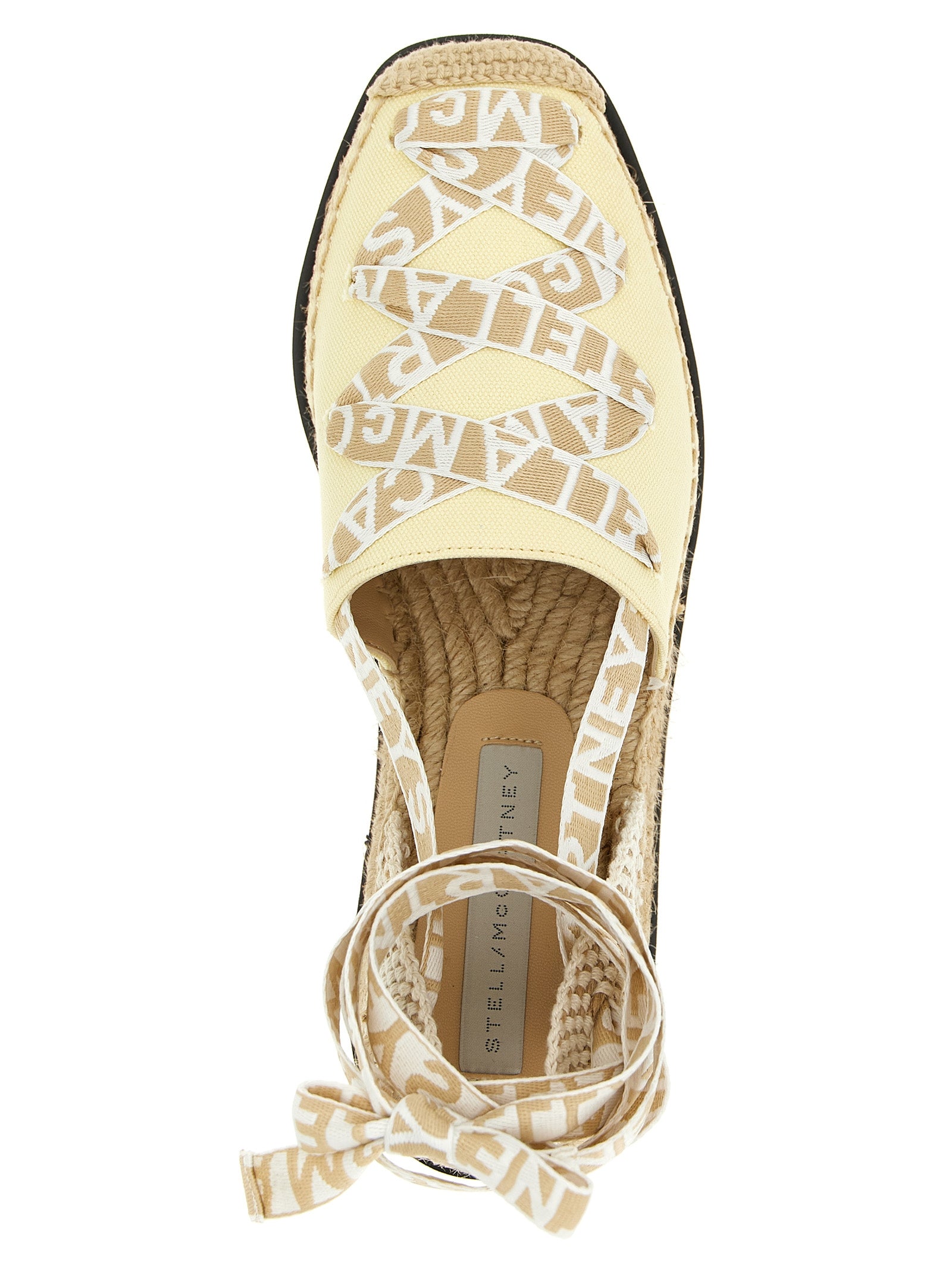 Stella McCartney Bicolor Polyethylene Wedge Sandals