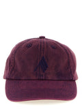 The Attico Purple Cotton Cap (Baseball Hat)