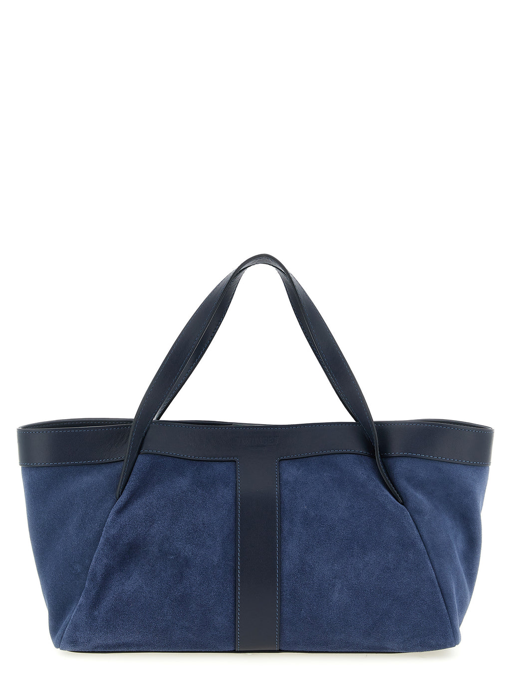 Twinset Blue Polyethylene Shoulder Bag