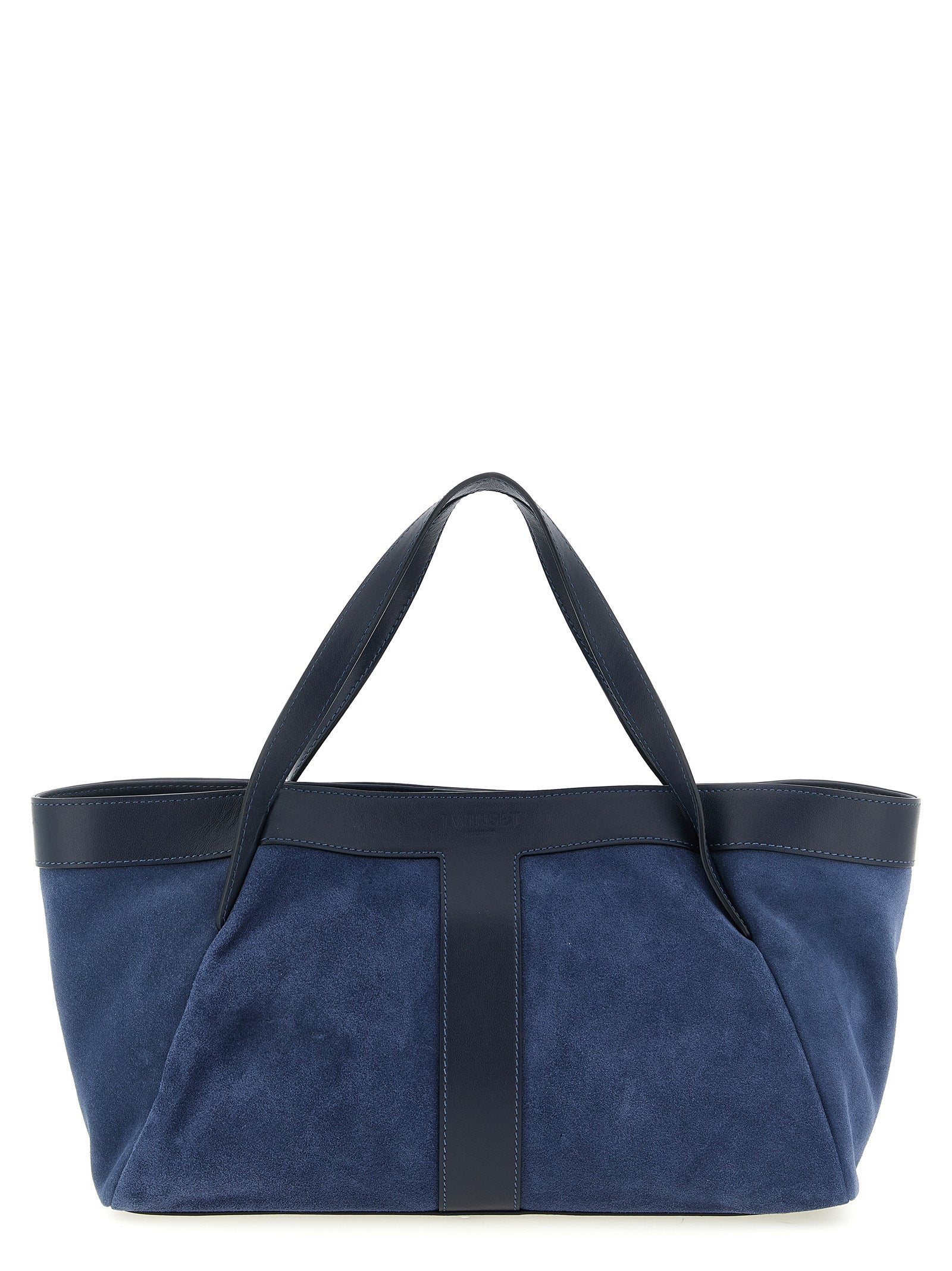 Twinset Blue Polyethylene Shoulder Bag