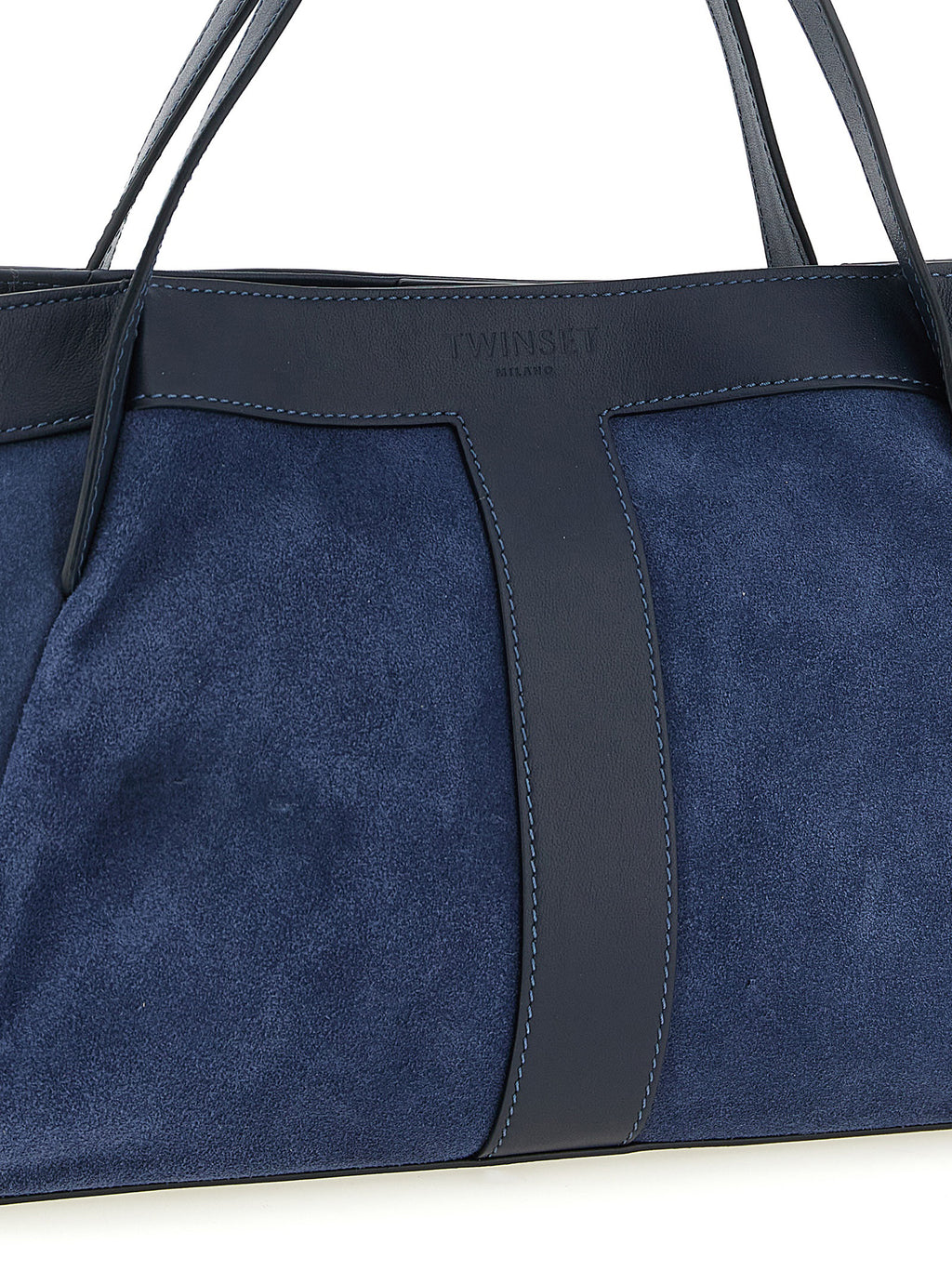 Twinset Blue Polyethylene Shoulder Bag