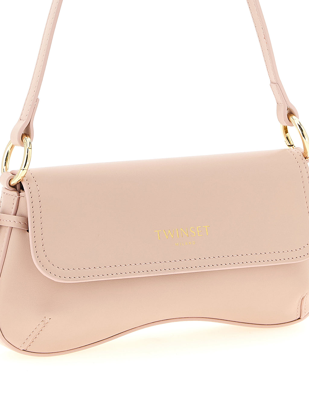 Twinset Multicolor Leather Shoulder Bag