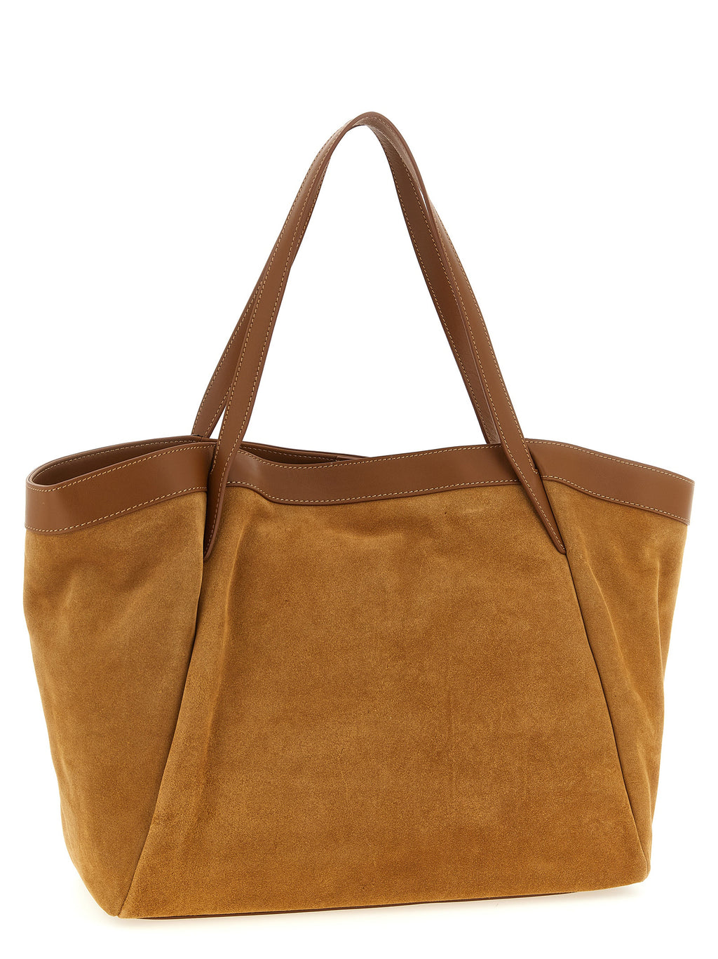 Twinset Brown Polyethylene Tote Bag