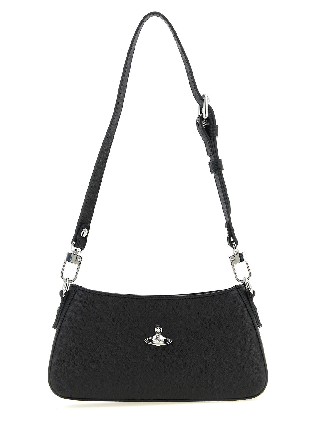 Vivienne Westwood Black Polyethylene Shoulder Bag