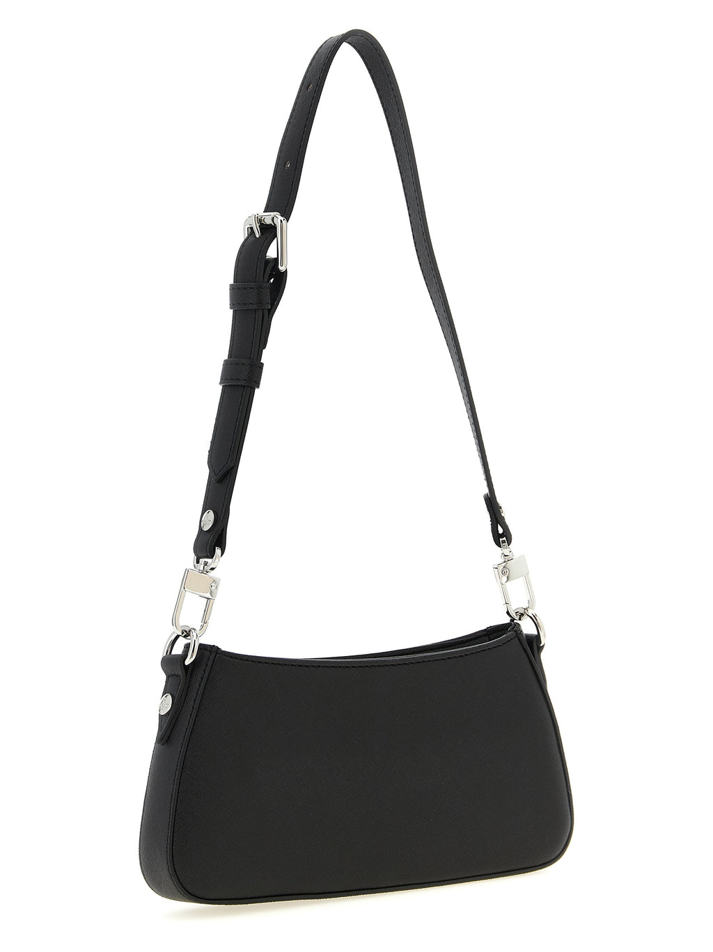 Vivienne Westwood Black Polyethylene Shoulder Bag