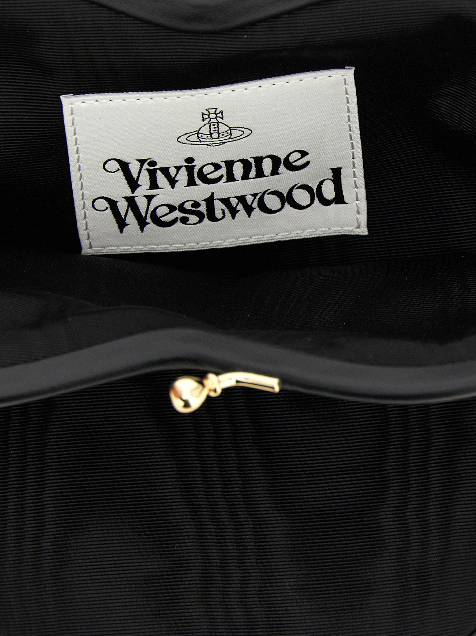 Vivienne Westwood Black Viscose Handbag