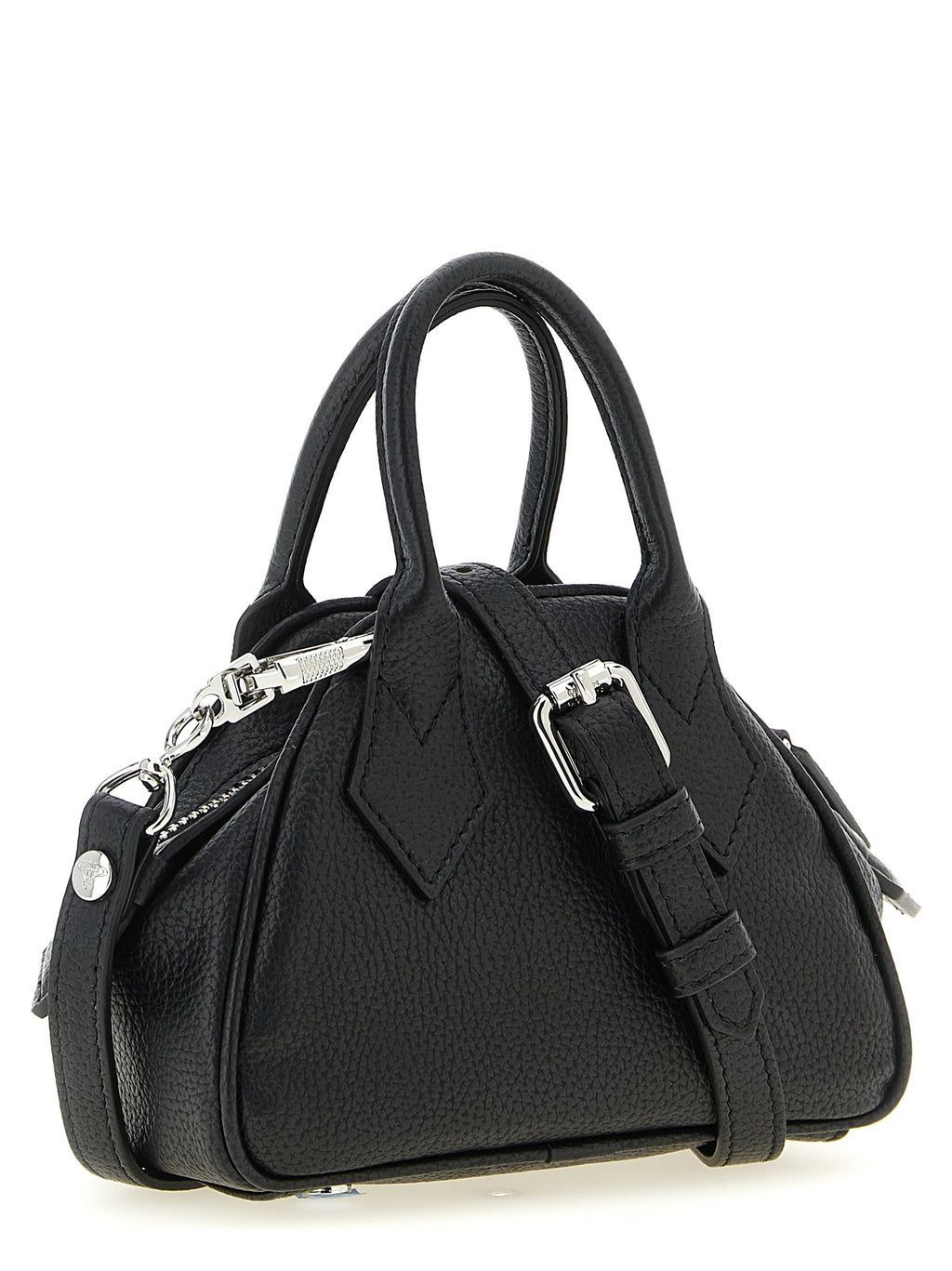 Vivienne Westwood Black Polyethylene Handbag