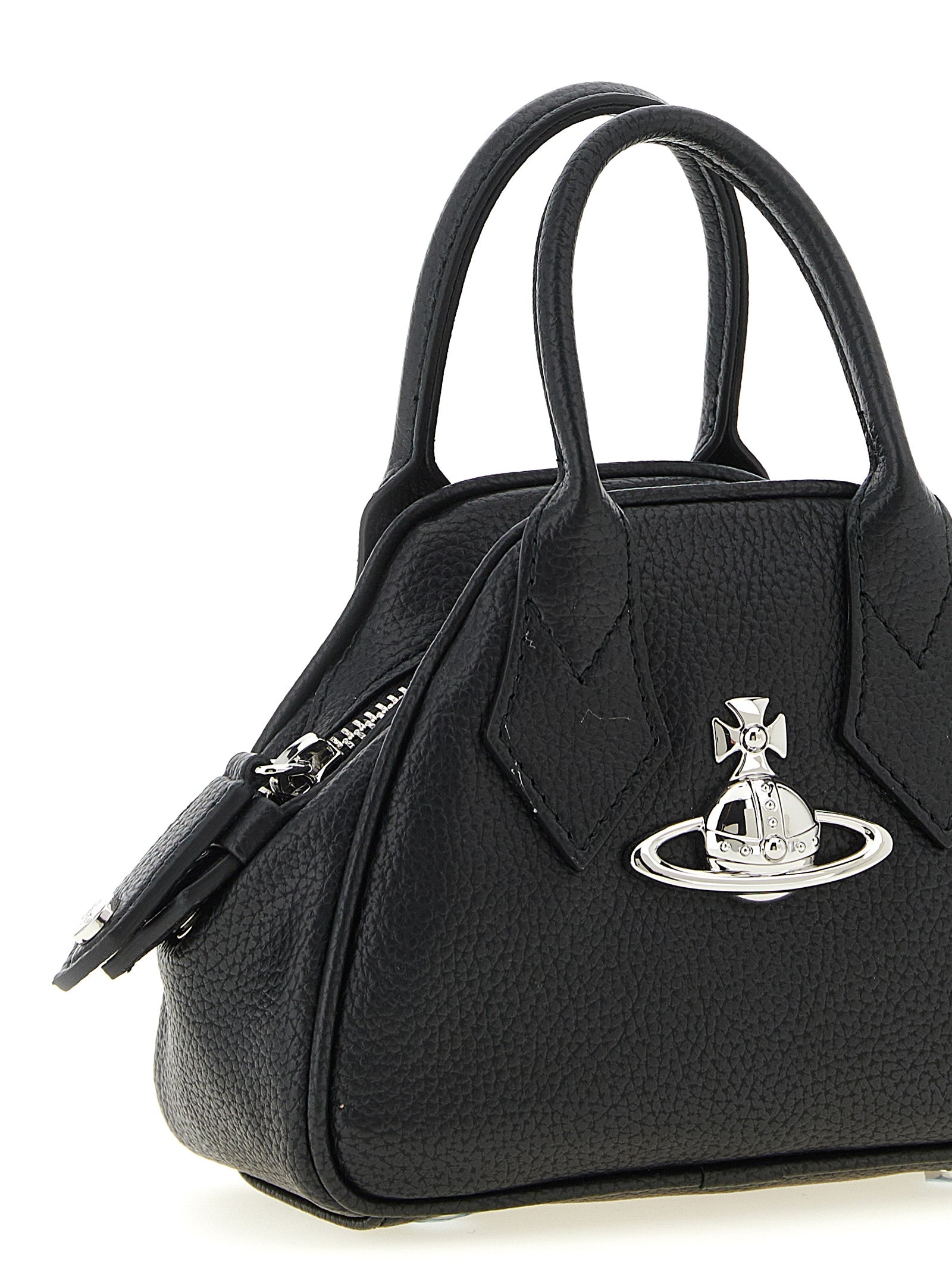 Vivienne Westwood Black Polyethylene Handbag