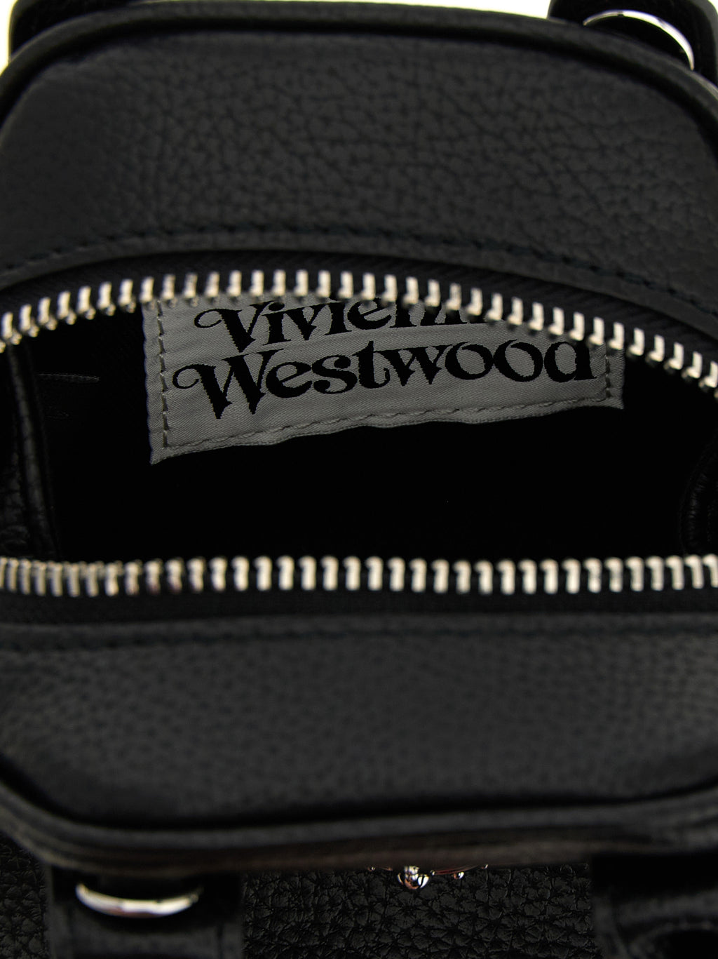 Vivienne Westwood Black Polyethylene Handbag
