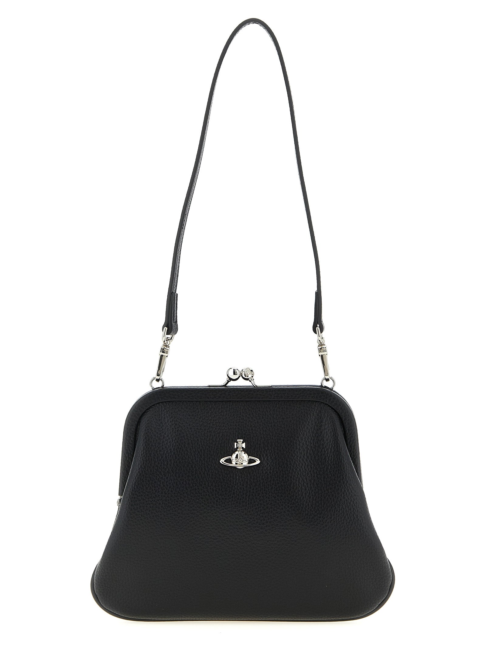 Vivienne Westwood Black Polyethylene Clutch Bag