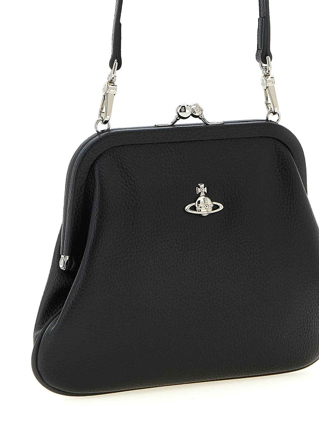 Vivienne Westwood Black Polyethylene Clutch Bag