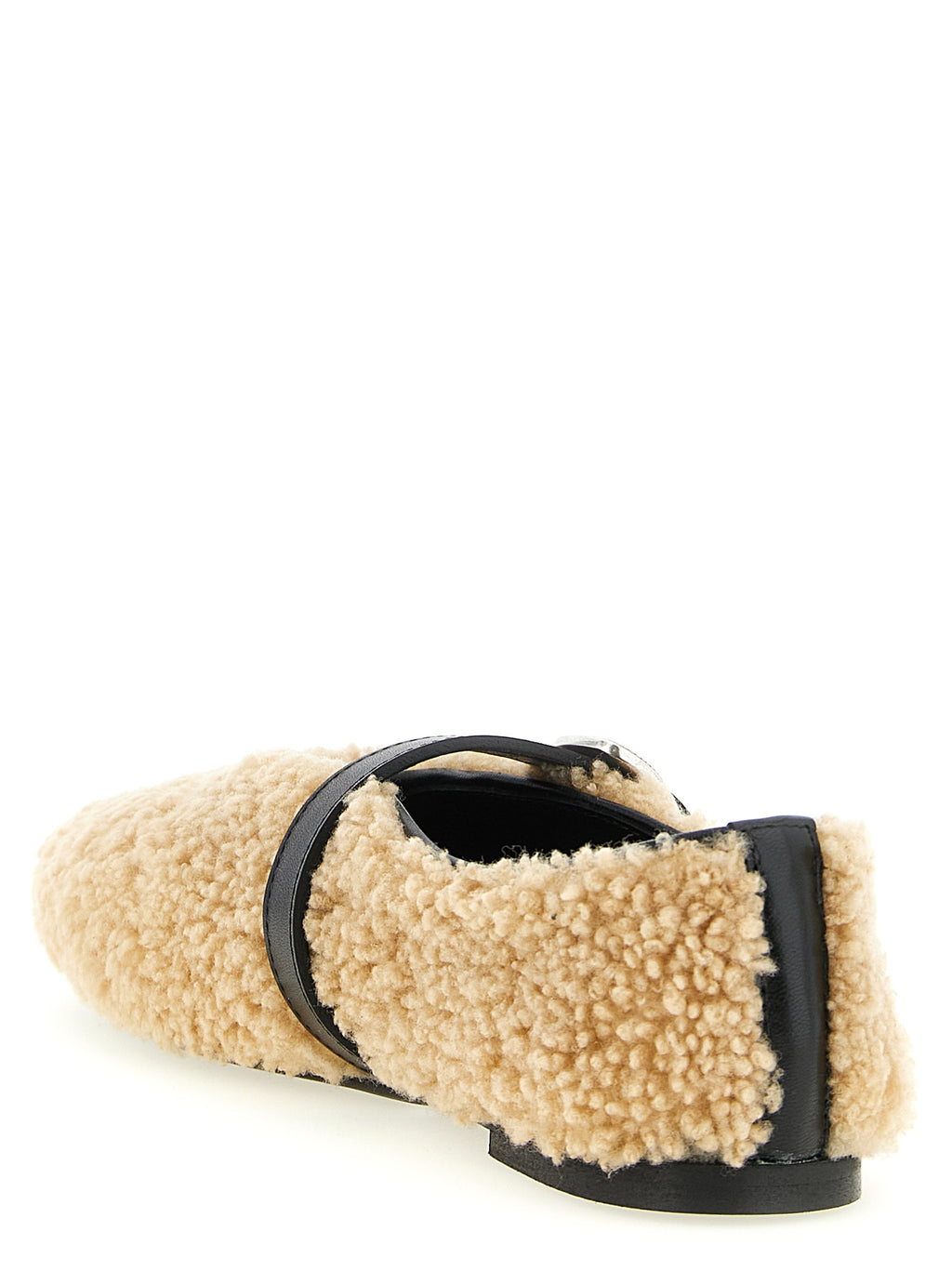 KATE CATE Beige Calfskin Ballet Flats