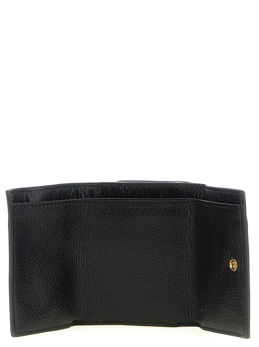 Chloé Black Buffalo Leather Cardholder