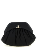 Vivienne Westwood Black Viscose Clutch Bag