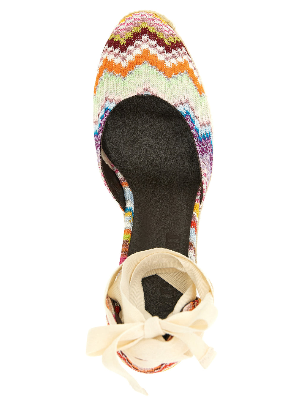 Missoni Multicolor Cowhide Wedge Sandals