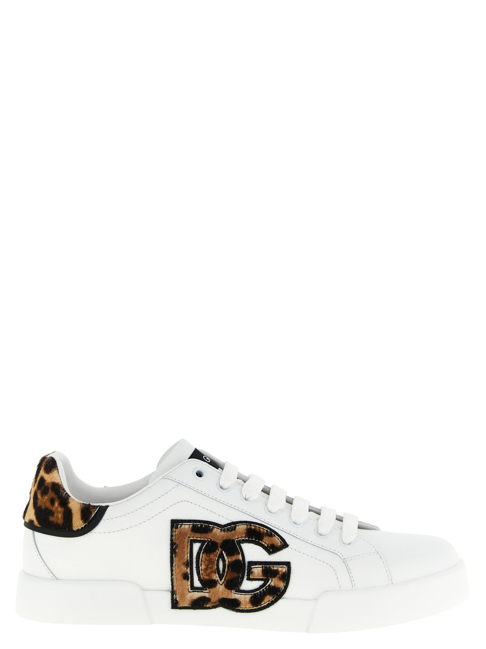 Dolce & Gabbana Brown Calfskin Low Top Sneakers