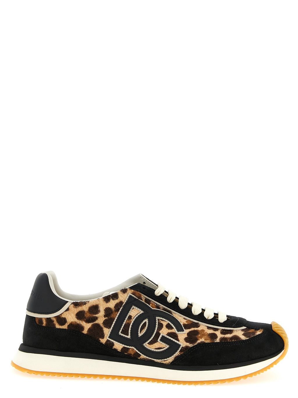 Dolce & Gabbana Multicolor Calfskin Low Top Sneakers