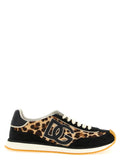 Dolce & Gabbana Multicolor Calfskin Low Top Sneakers