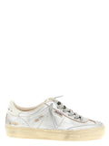 Golden Goose Silver Cowhide Low Top Sneakers