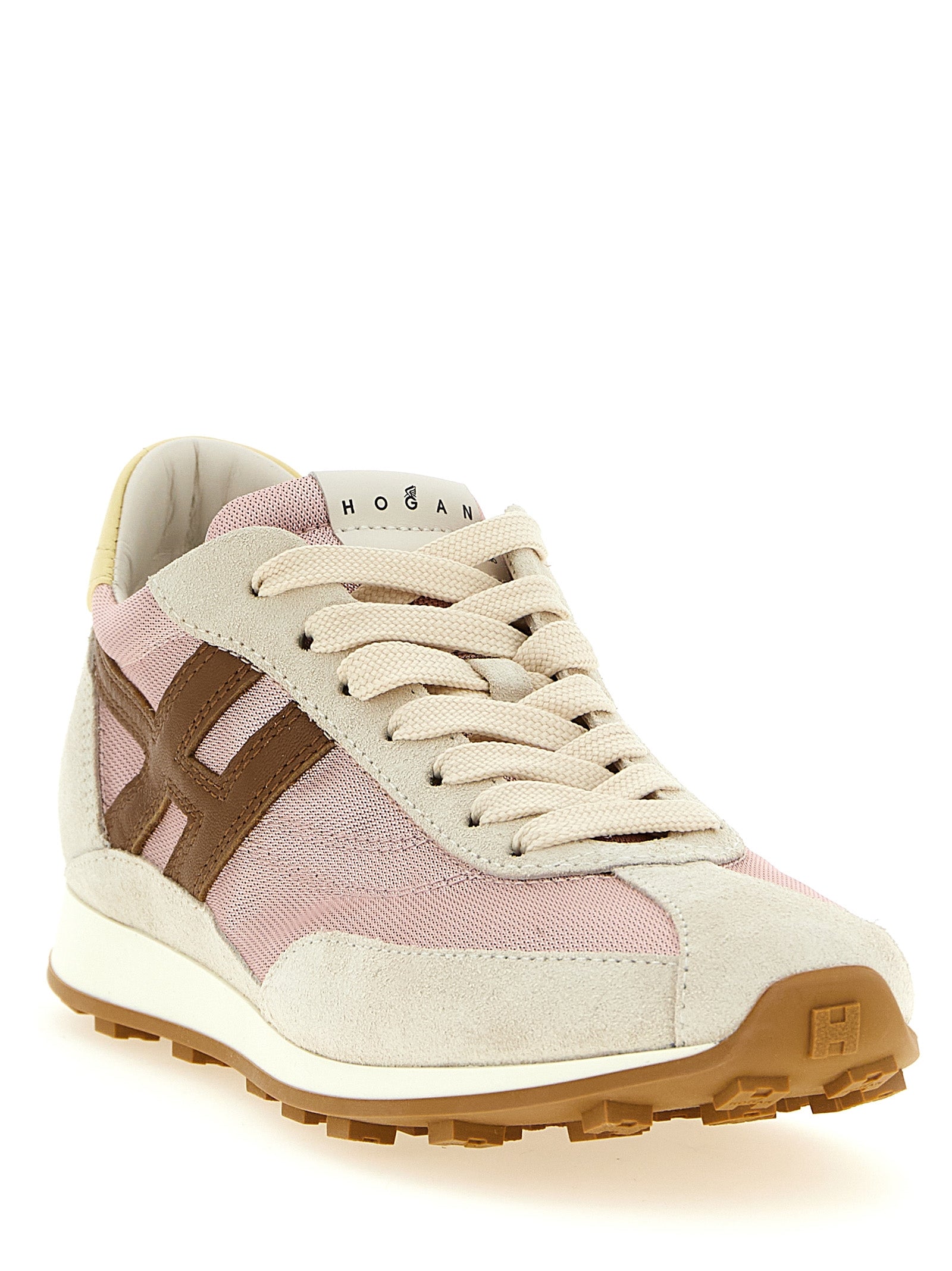 Hogan Multicolor Cotton Athletic Sneakers