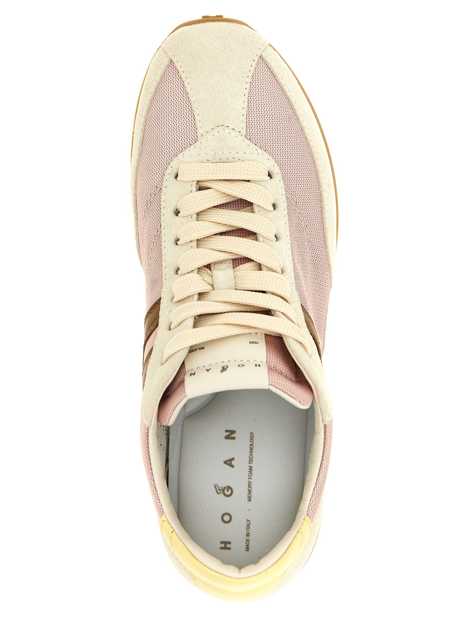 Hogan Multicolor Cotton Athletic Sneakers