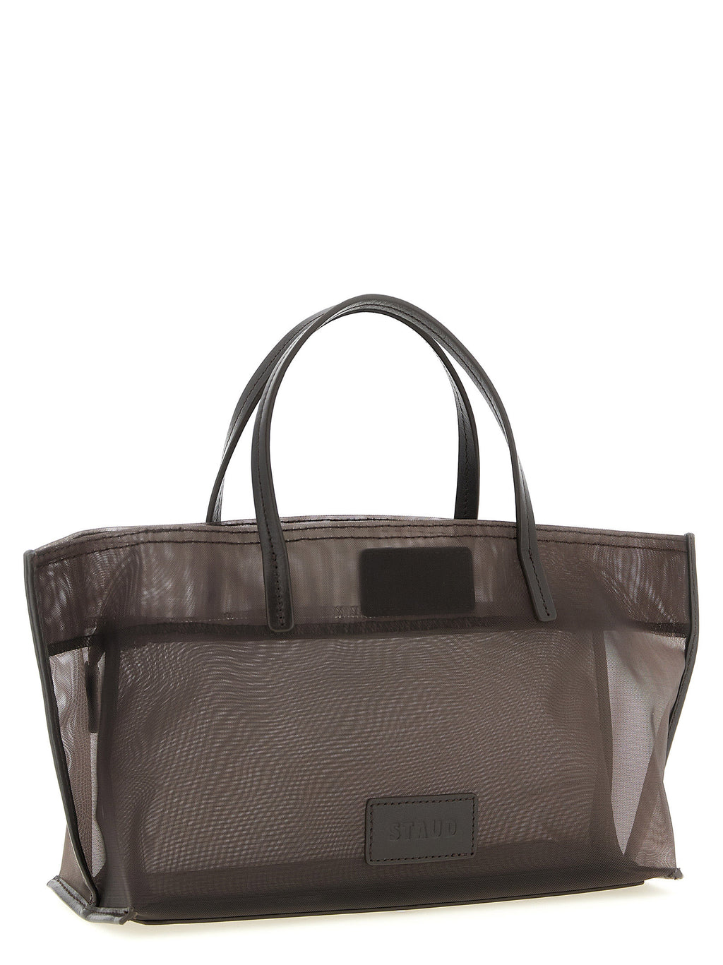 Staud Brown Polyamide Tote Bag