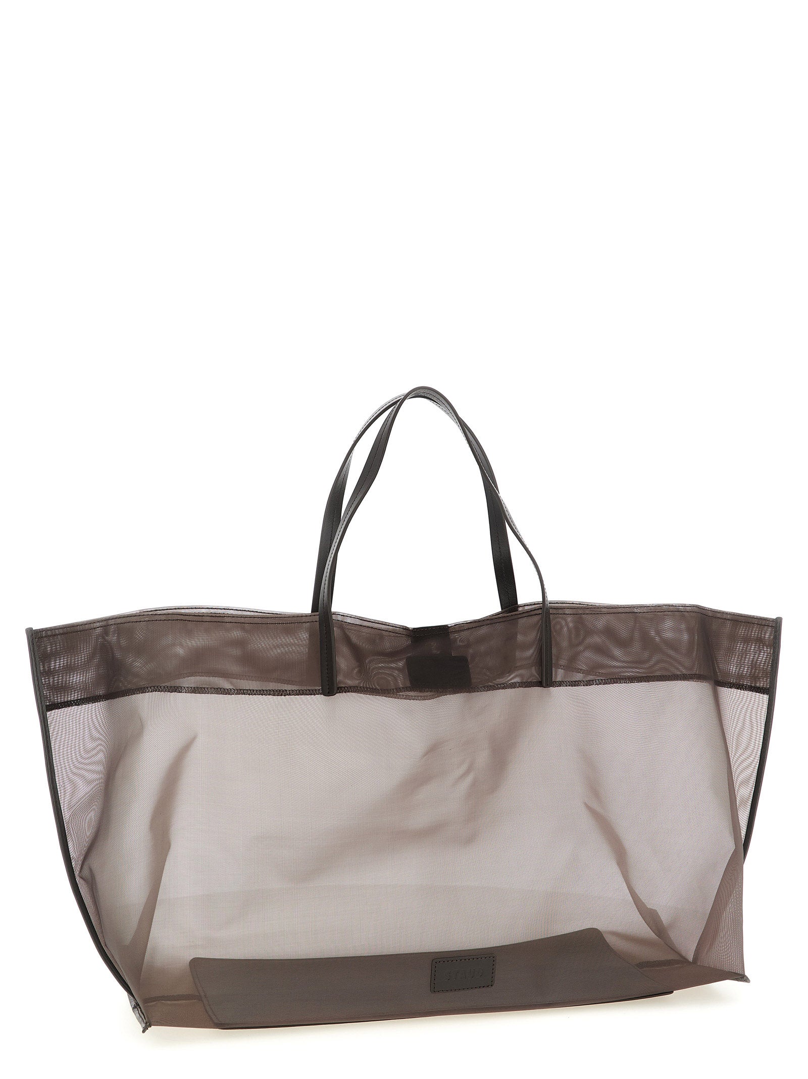 Staud Brown Polyamide Tote Bag