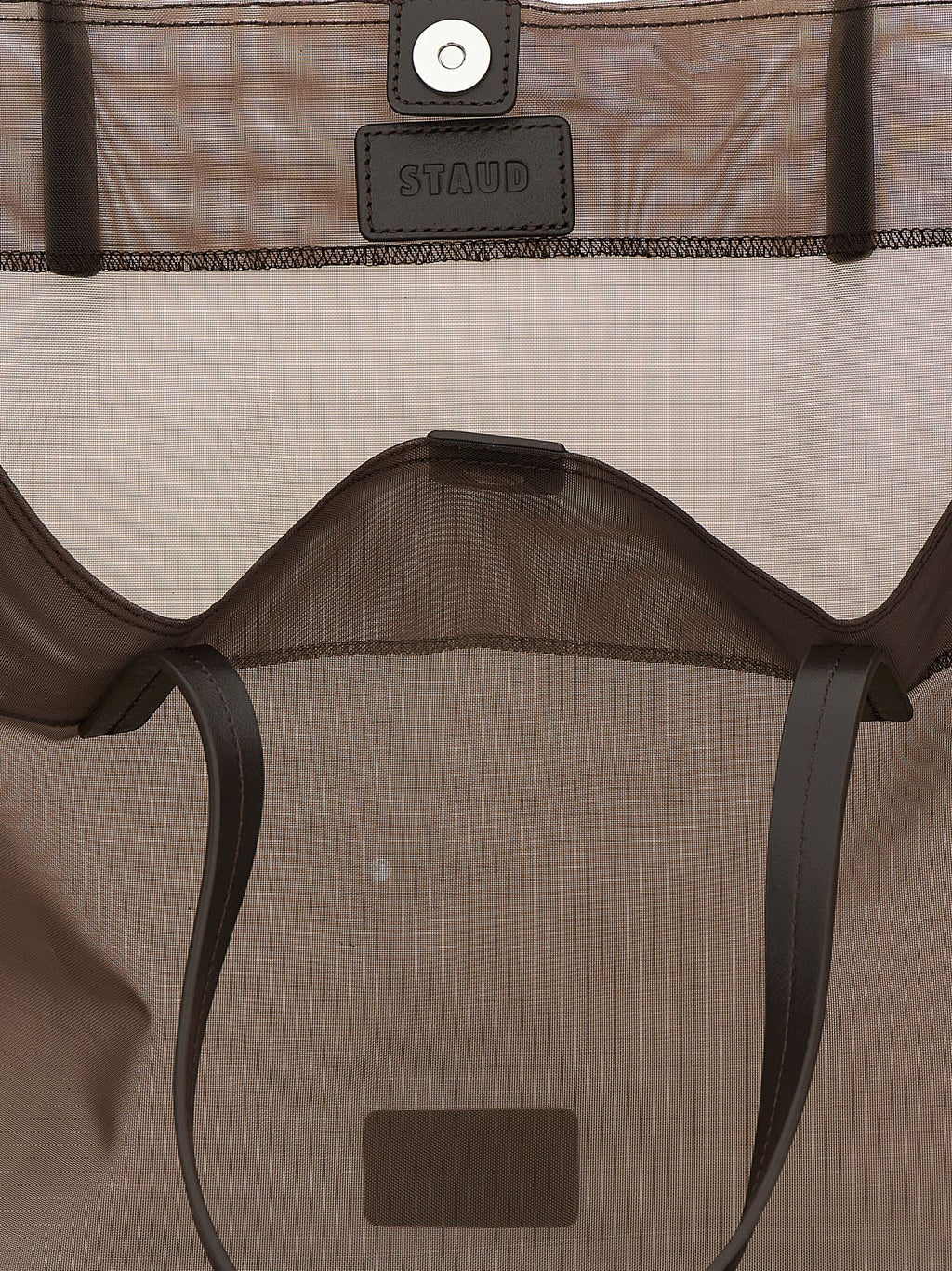 Staud Brown Polyamide Tote Bag