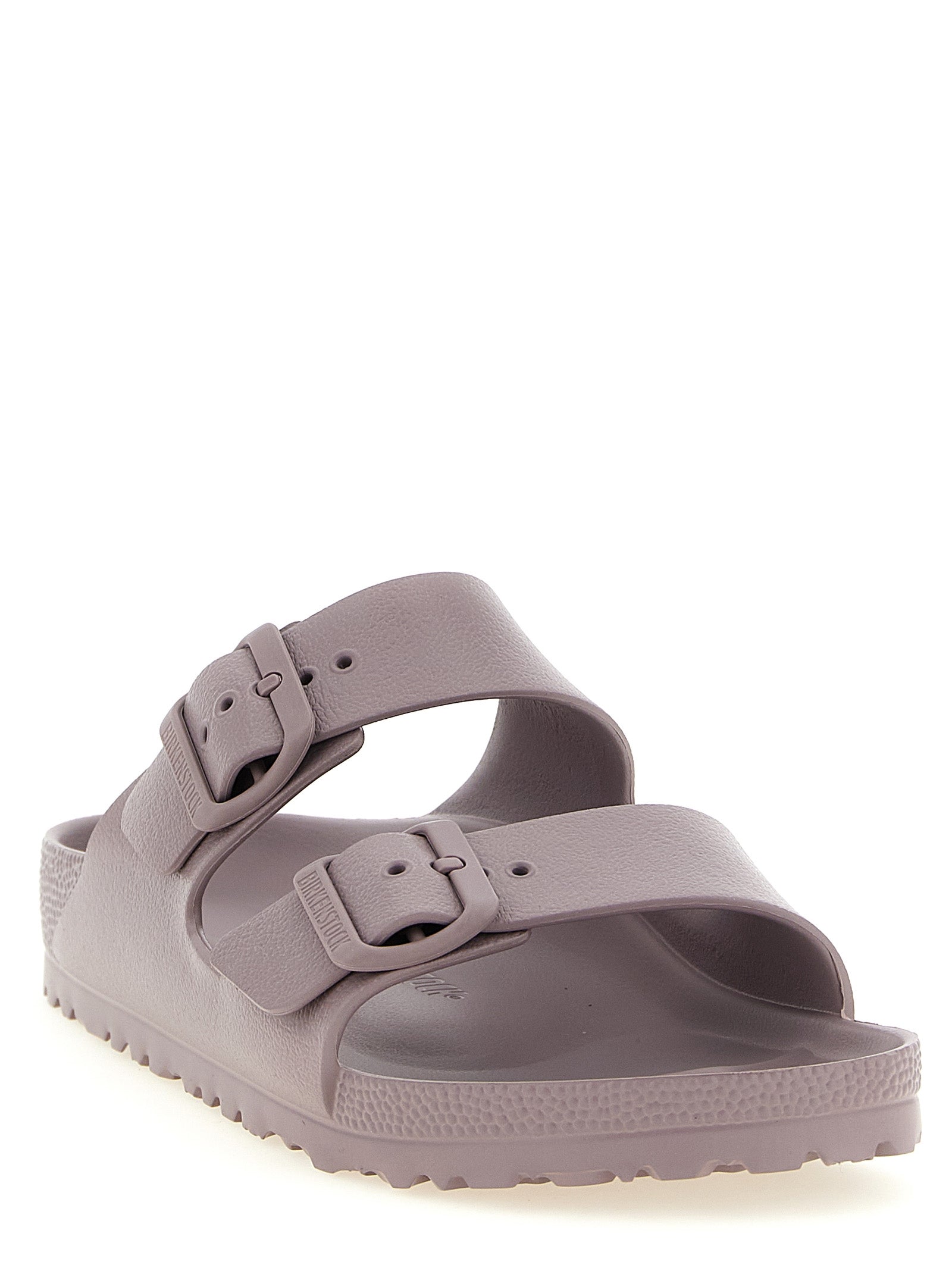 Birkenstock Purple Synthetic Flat Sandals