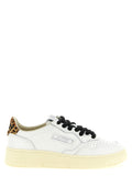 Autry Brown Cowhide Low Top Sneakers