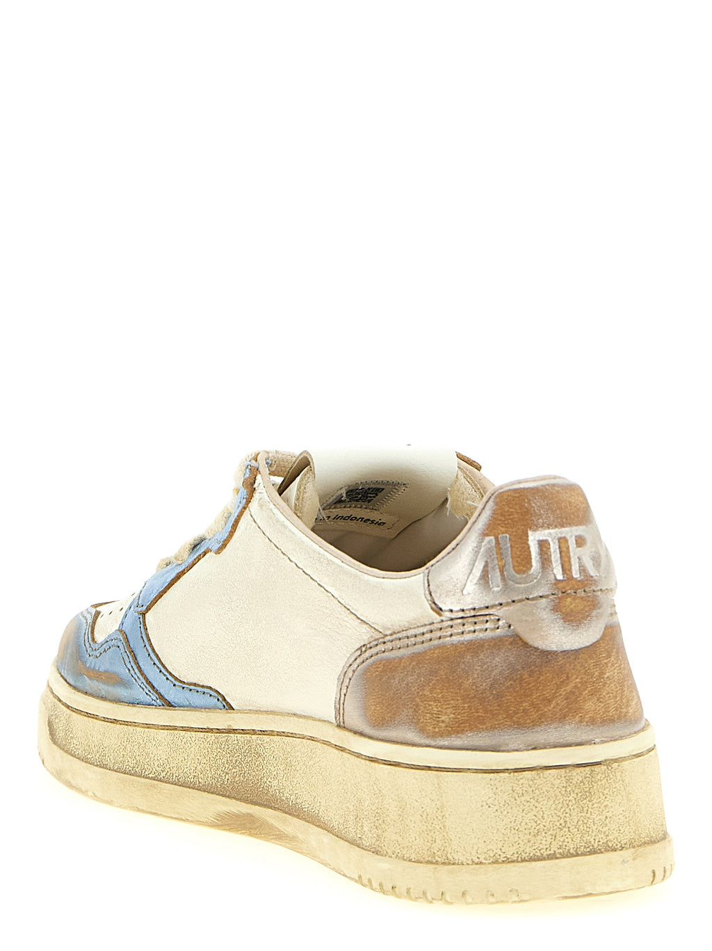 Autry Multicolor Bull Skin Low Top Sneakers