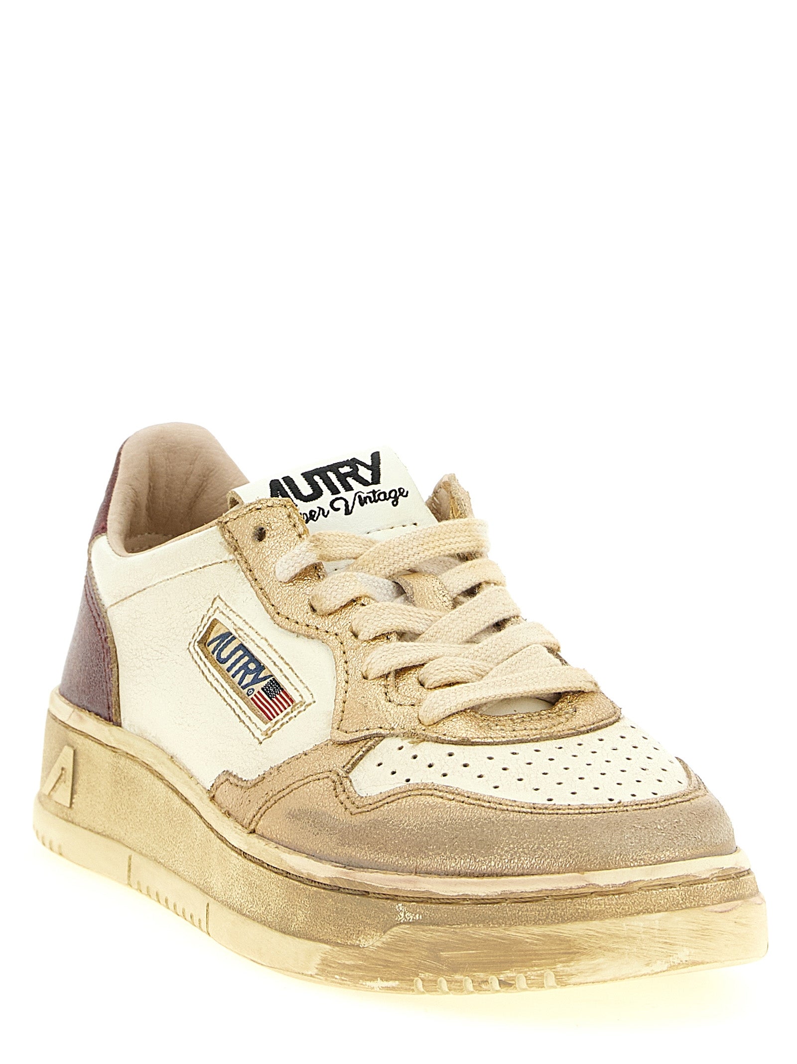 Autry Multicolor Cowhide Low Top Sneakers