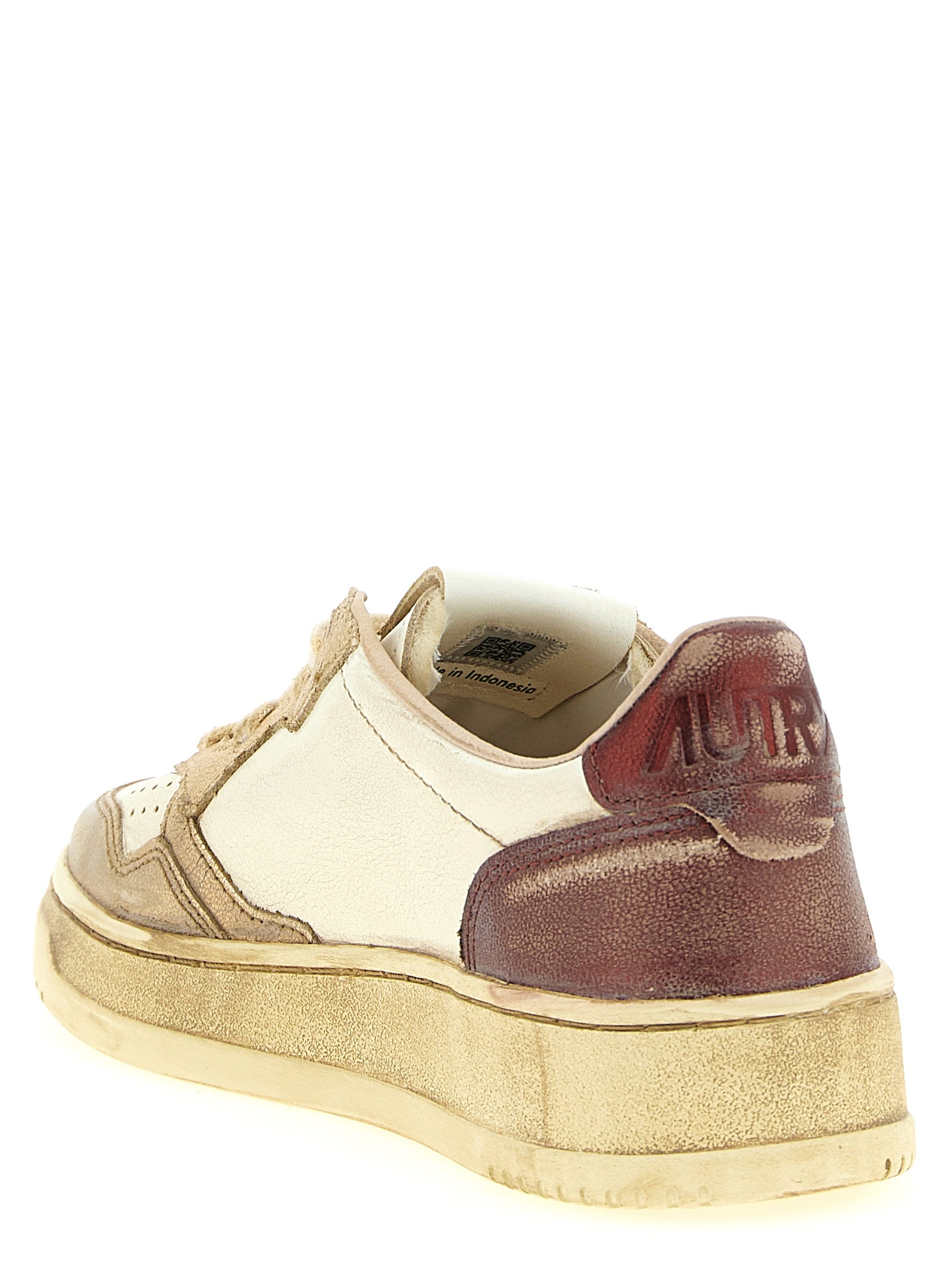 Autry Multicolor Cowhide Low Top Sneakers