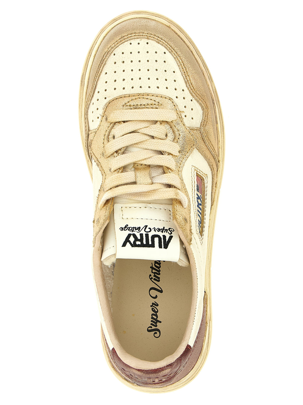 Autry Multicolor Cowhide Low Top Sneakers