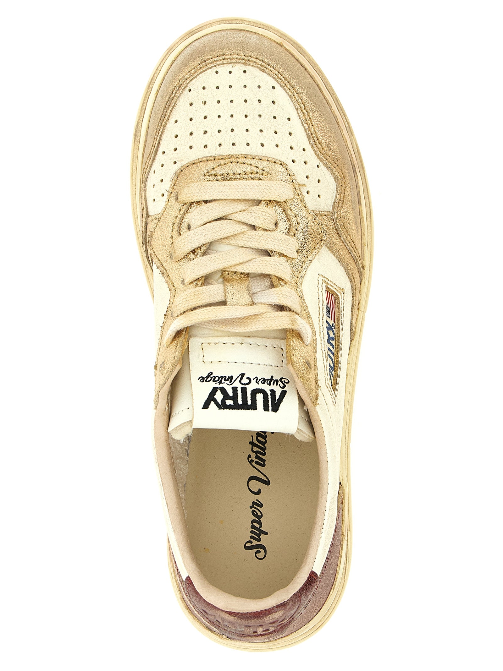 Autry Multicolor Cowhide Low Top Sneakers