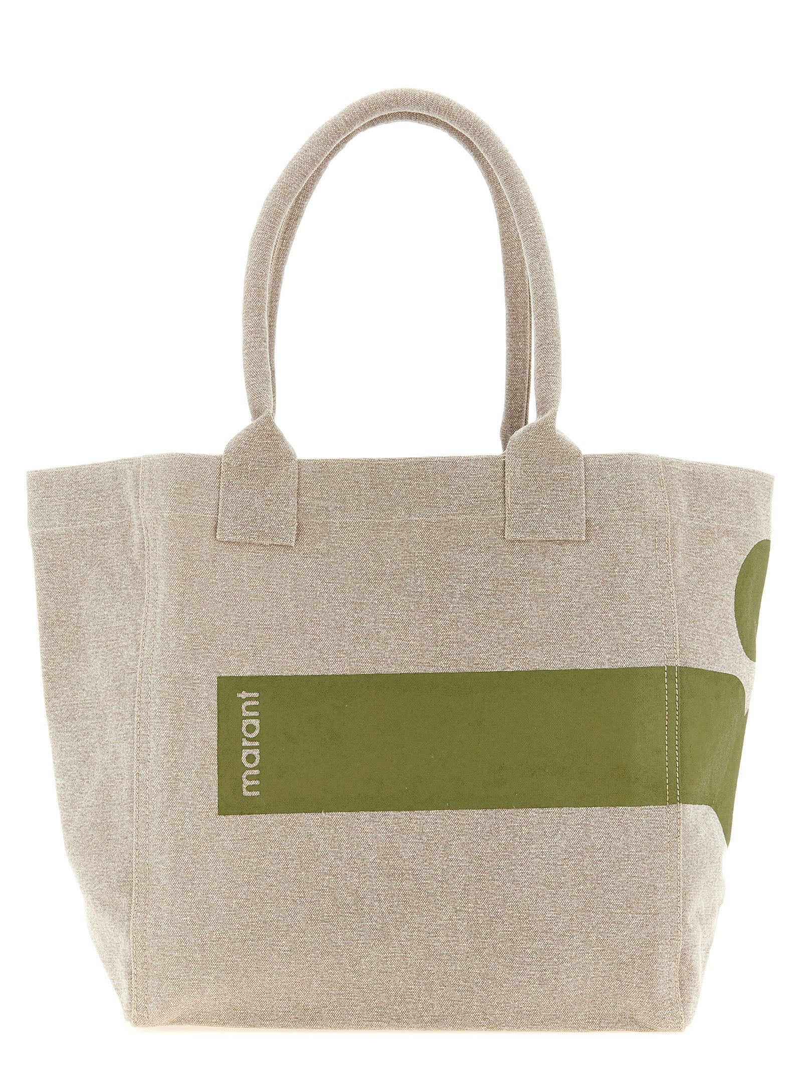Isabel Marant Bicolor Cotton Tote Bag