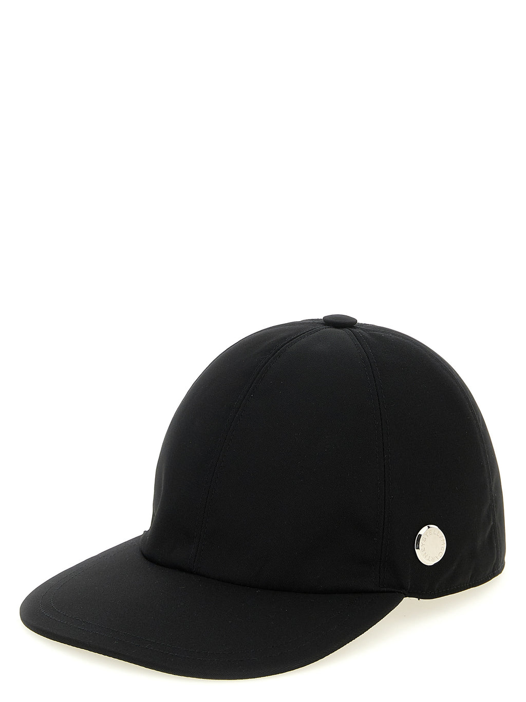 Stella McCartney Black Cotton Cap (Baseball Hat)