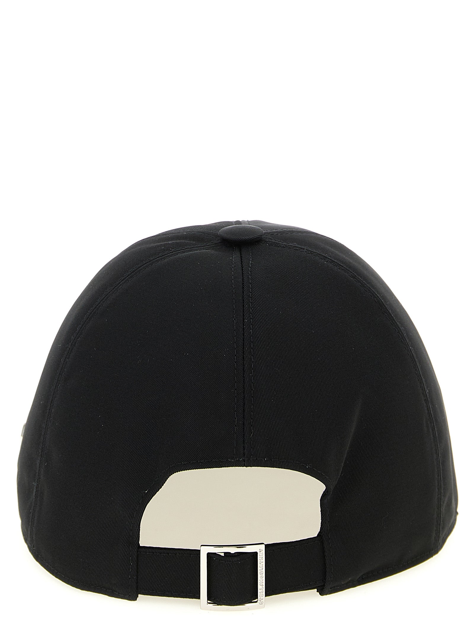 Stella McCartney Black Cotton Cap (Baseball Hat)
