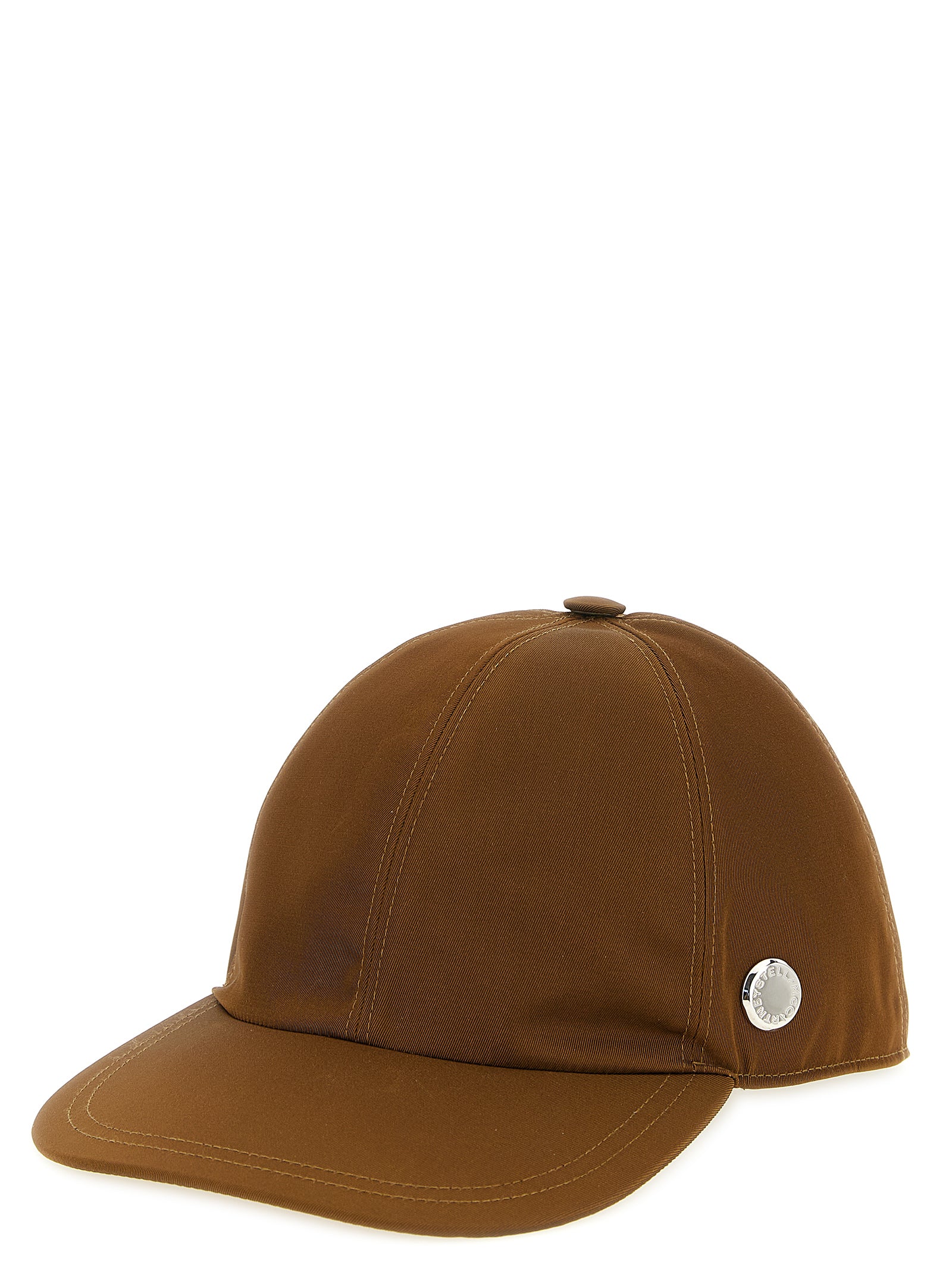 Stella McCartney Brown Cotton Cap (Baseball Hat)