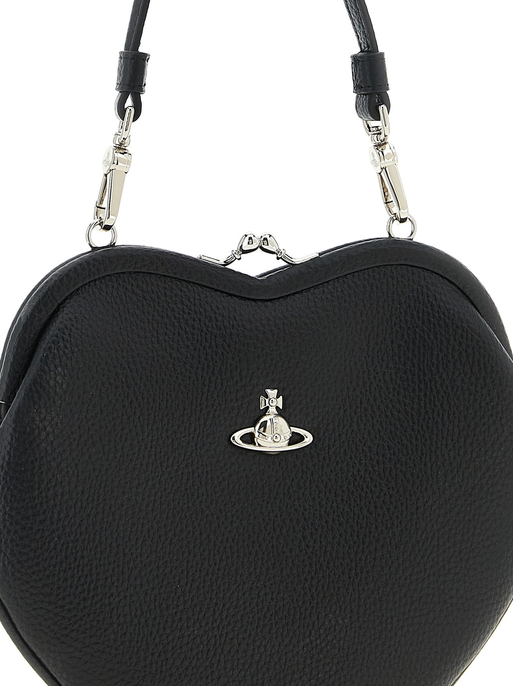 Vivienne Westwood Black Polyethylene Handbag