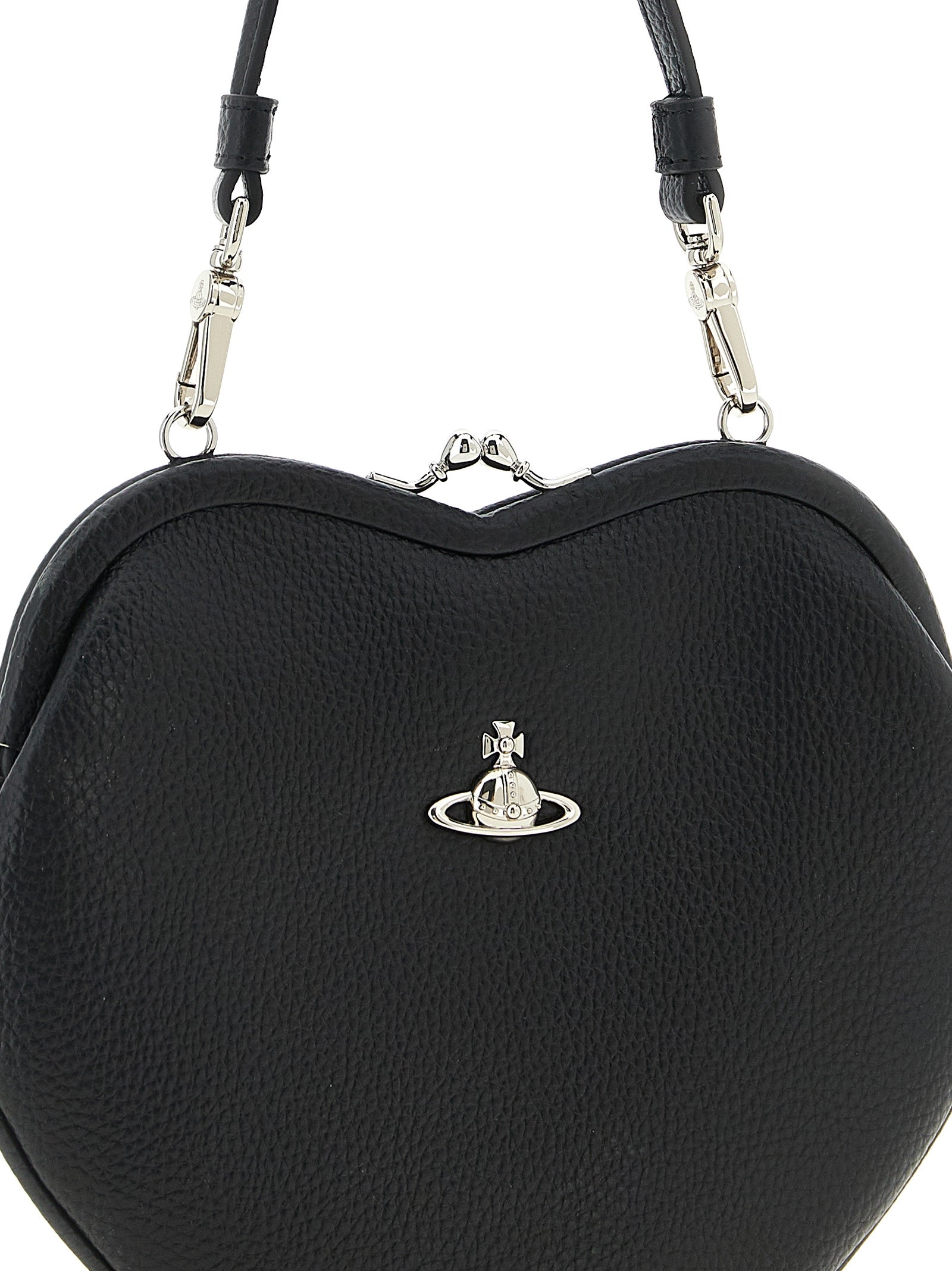 Vivienne Westwood Black Polyethylene Handbag