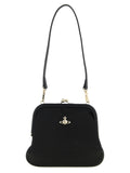 Vivienne Westwood Black Viscose Clutch Bag