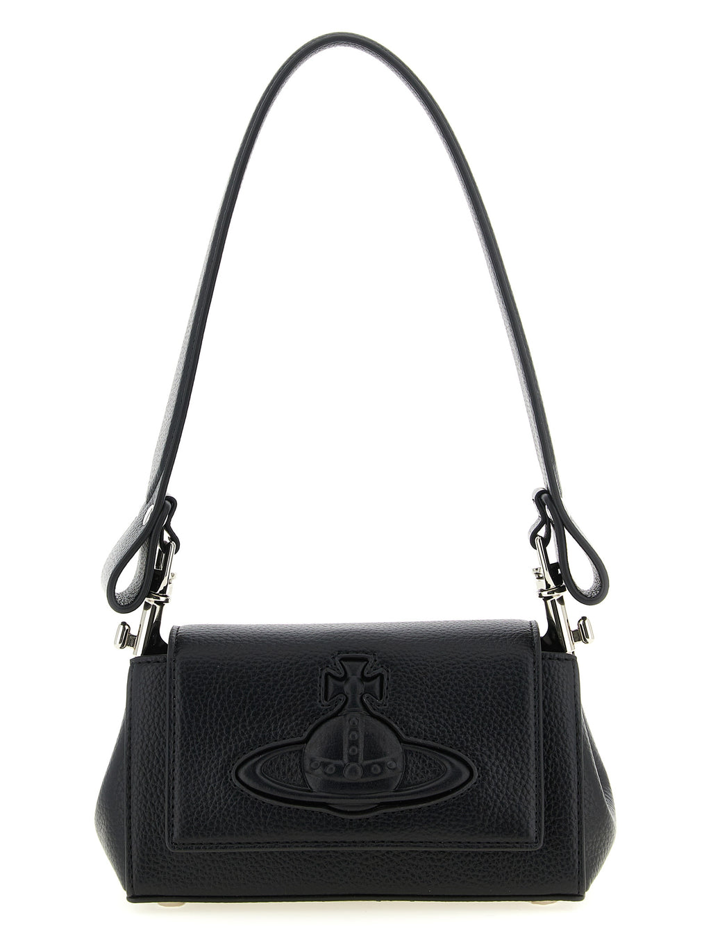 Vivienne Westwood Black Polyethylene Shoulder Bag
