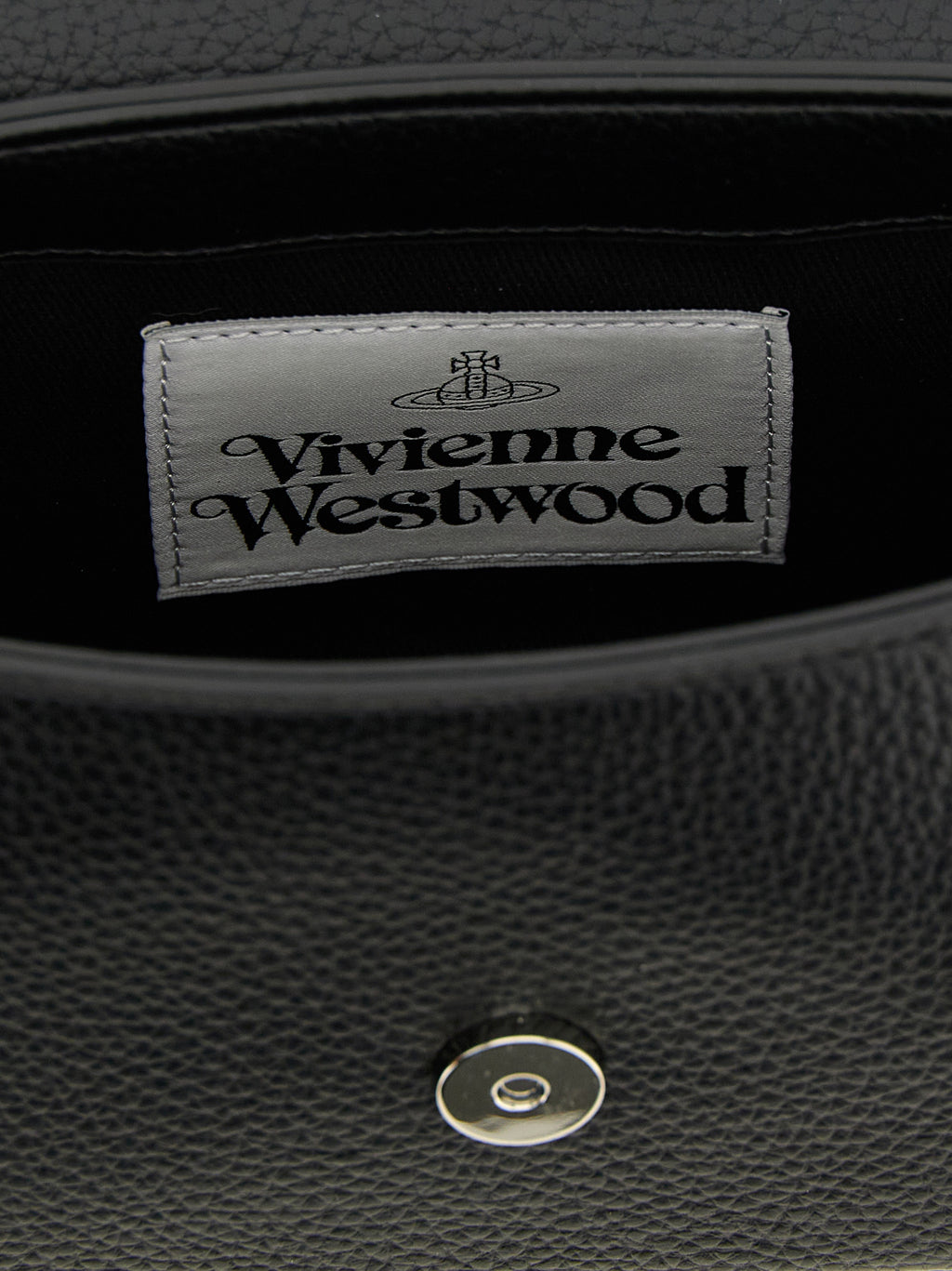 Vivienne Westwood Black Polyethylene Shoulder Bag